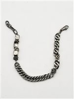 Bracciale Giacomo Burroni Uomo in Argento MBC0035